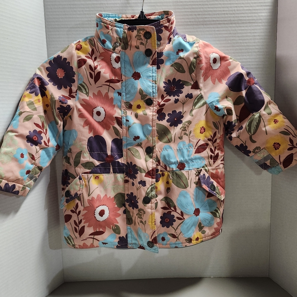 Hanna Andersson Floral Winter Jackey